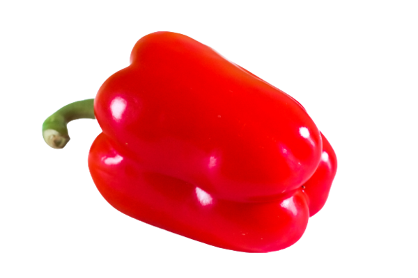 Rote Paprika mit hohem Vitamin C Gehalt