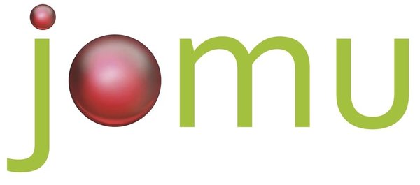 jomu Logo in grün und rot